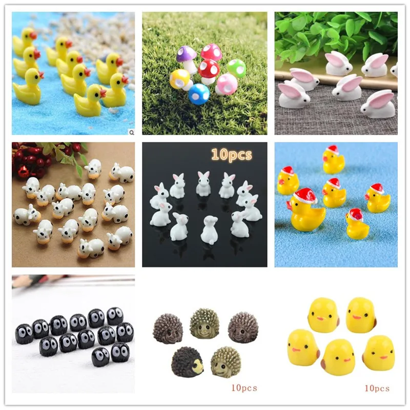10 pezzi/riccio e mucche/pecor - Bonsai Garden Art recensione e prezzo