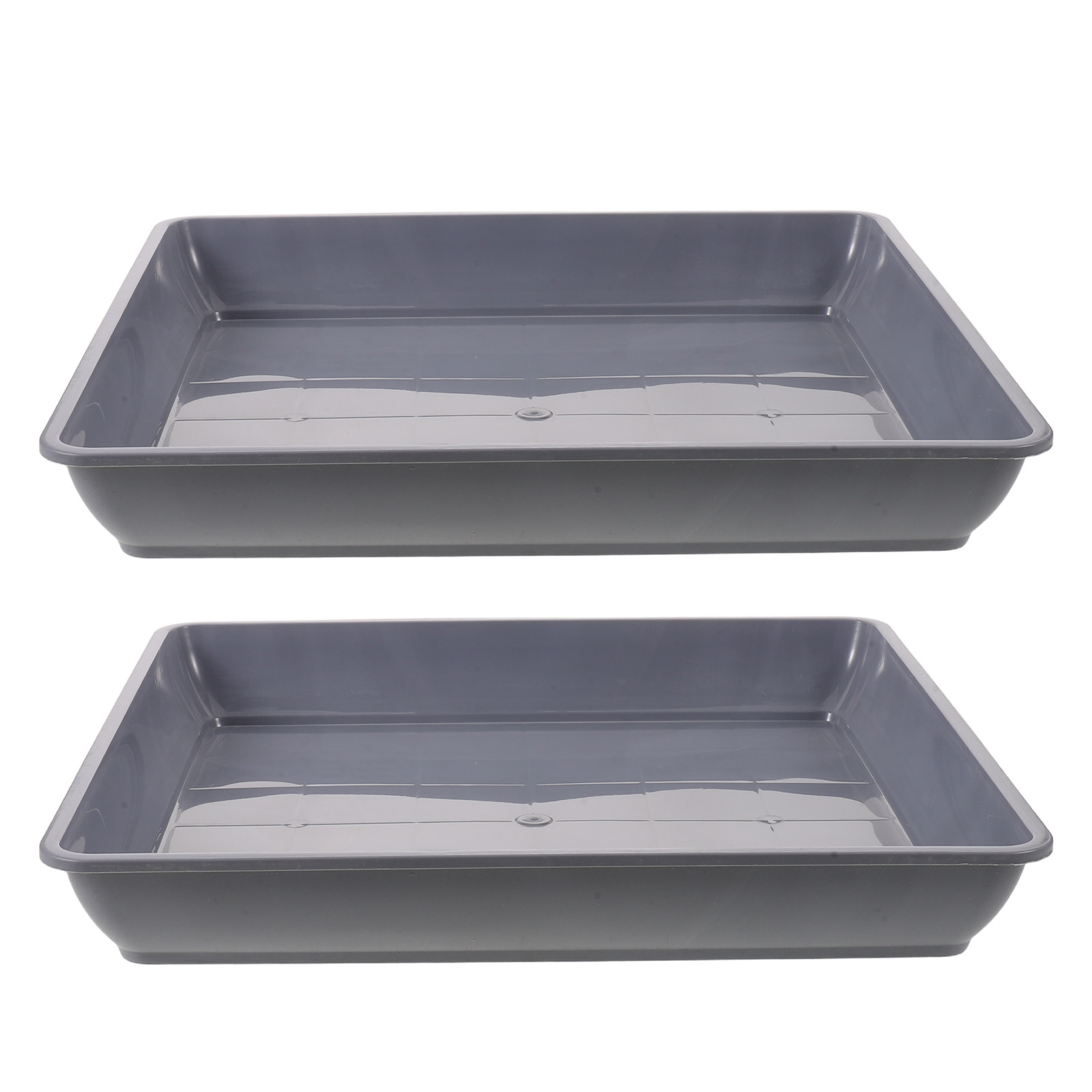 2 vassoi quadrati in plastica  - Drip Tray Saucer recensione e prezzo