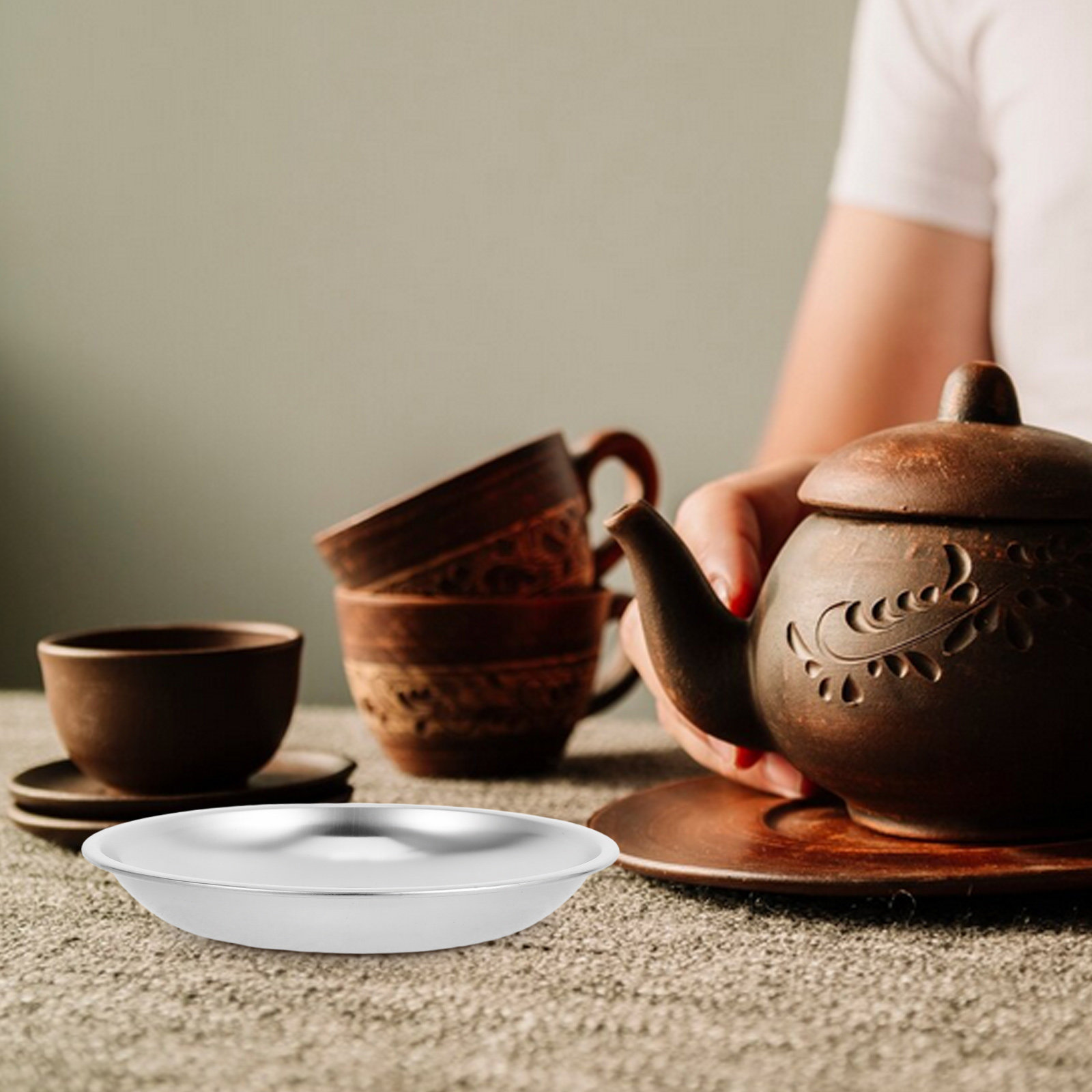 Sottotazza in acciaio inossida - Drip Tray Saucer recensione e prezzo