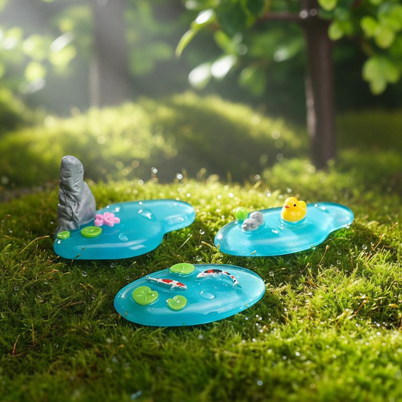 Mini Ornamenti in Resina per L - Bonsai Garden With Koi Pond recensione e prezzo
